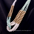 Wholesale elegant bright elegant handmade acrylic china jewelry beading